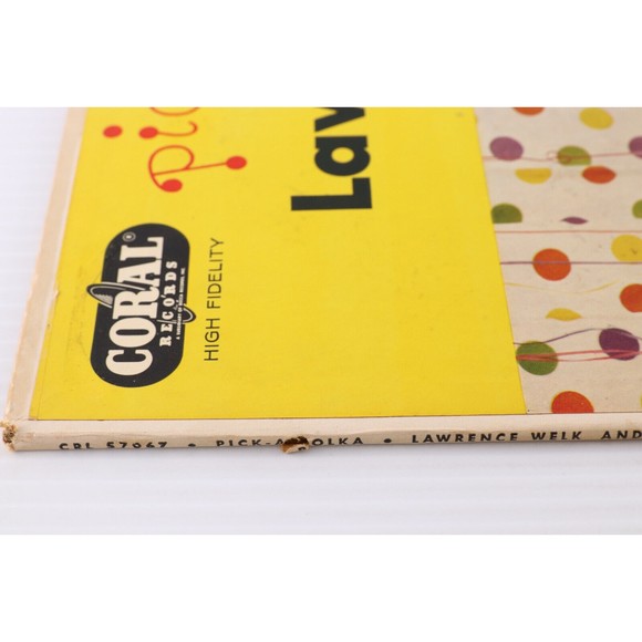 Lawrence Welk & His Champagne Music Pick-A-Polka 1956 Mono LP Record CRL 57067 - Picture 8 of 16